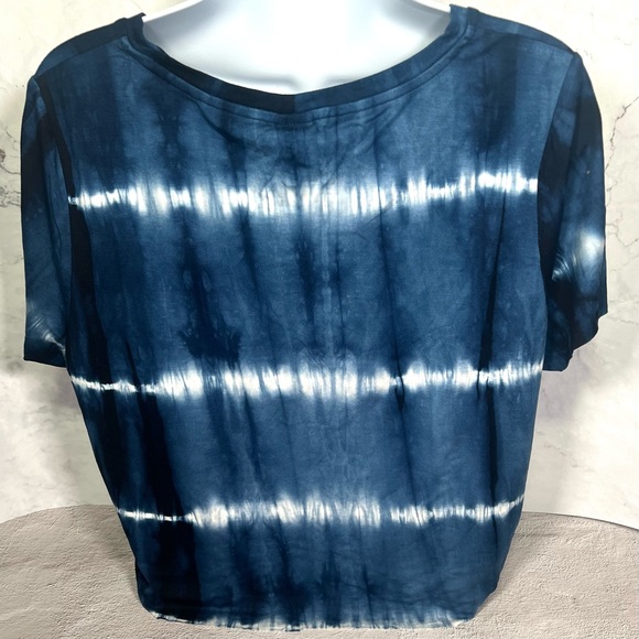 Style Reform Tie Dye Short Sleeve Cropped Top Size Medium - Picture 3 of 4
